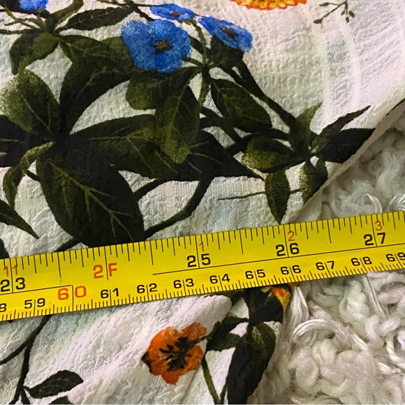 Tamara H women’s blue floral fairycore bohemian blouse - Picture 10 of 10